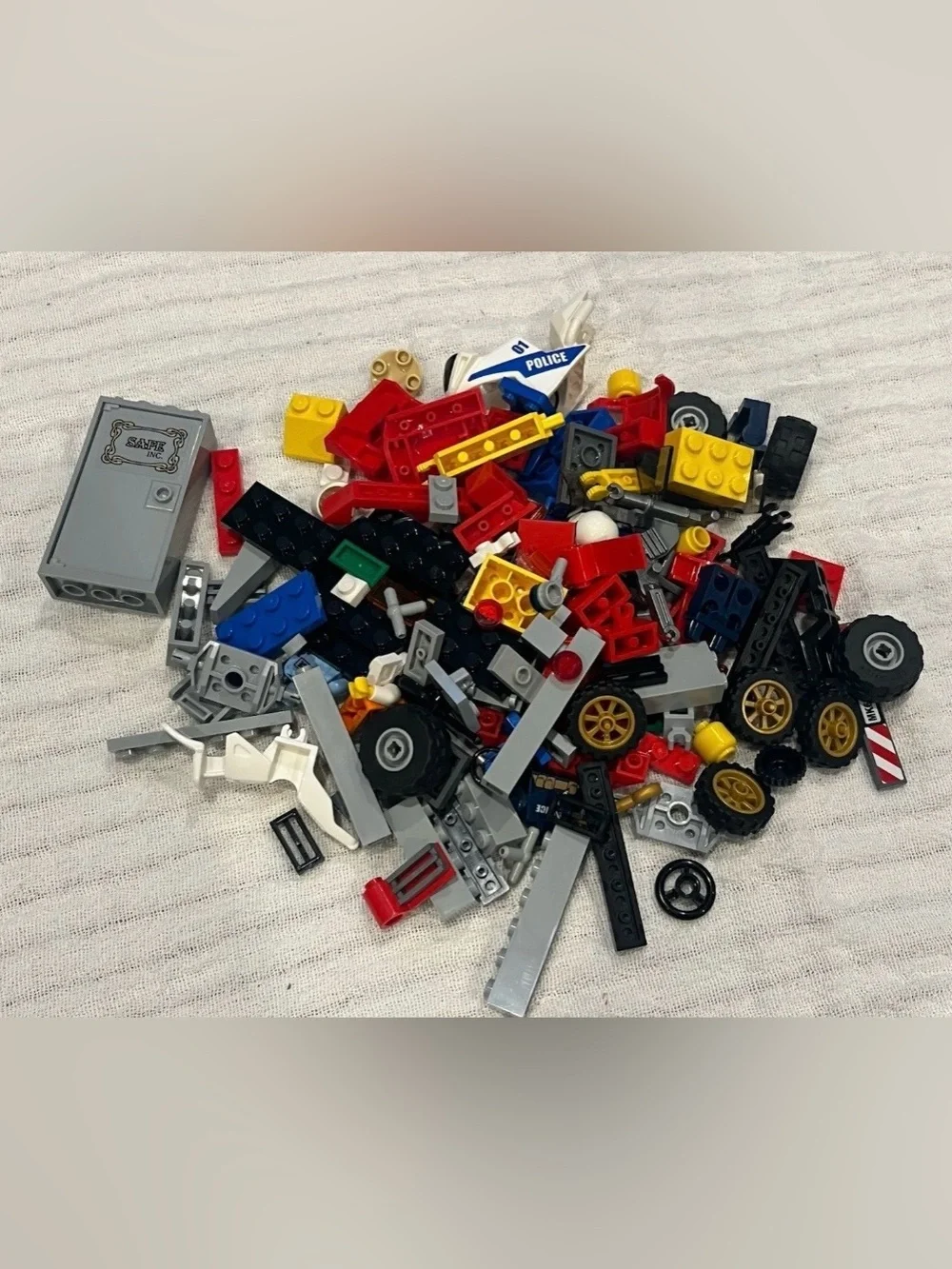 Lego City 60137 Tow Truck Motorbike Police 100% Complete